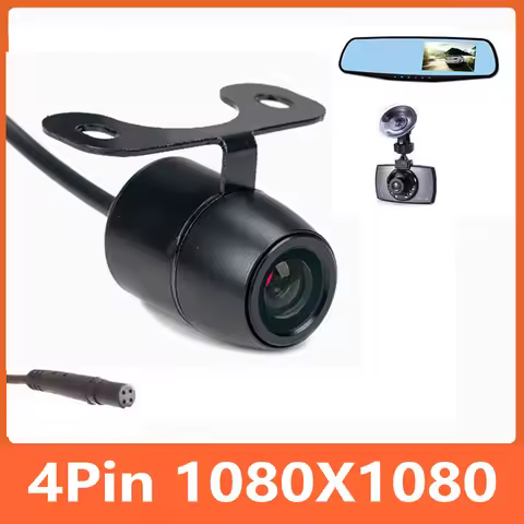 Video reversing camera HD 4Pin Butterfly HD night vision waterproof sunscreen reversing camera night