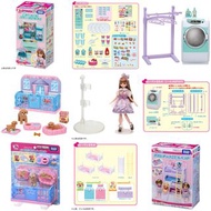 [預訂2403] Takara Tomy Licca - LF-01 Licca Refrigerator / LF-02 Washing Machine / LF-06 Triple Bunk Bed / LG-04 Licca Prin Room Set / LG-14 Doll Stand 莉卡娃娃 配件 莉卡雪櫃 / 冰箱 / 洗衣機 / 三人雙層床 / 布丁狗房間套裝 / 站立架 / 支架