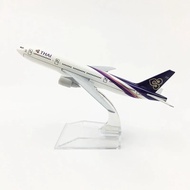 FZ 16cm B777 Thai Airways 1:400 Scale Metal Replica 777 Aircraft Model Toys Aviation Airplane Model 