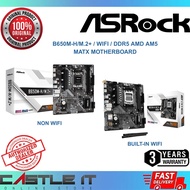 Asrock B650M-H/M.2+ / WIFI / DDR5 AMD AM5 MATX Motherboard