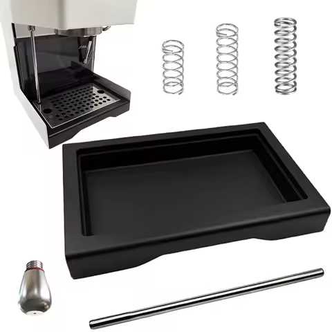 1set Drip Tray Low Profile 6 Bar 9 Bar 12 Bar OPV Spring Kit for Gaggia Classic Pro Coffee Maker Par