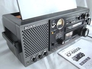 美品 古董 Sony ICF-6800A 高靈敏度 70 年代昭和晶體管 收音機 深夜廣播 短波廣播 音響器材