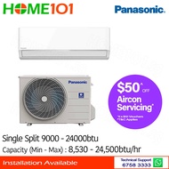 Panasonic Single Split AirCon 9000BTU TO 24000BTU