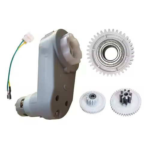 RS775 280W High Torque Gear Motor 12V 18V 24V 1:75 Ratio Replacement Motor Gearbox For Electric Ride