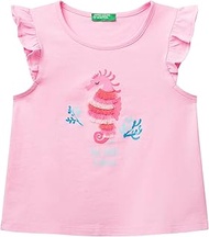 Girls 3i1xg10jk T Shirt Pink 41"