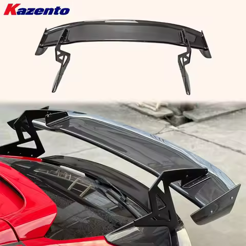 For Honda Civic Type R FK8 2017-2021 Carbon SPN Style Rear Trunk GT Spoiler Wing