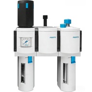 FESTO Air Source Treatment Group MS6-FRM-1/2 MS6-LFR-1/2-D7-E-R-M-AS MS6-SV-1/2-C-10V24-S Brand New