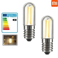 [HOT XKKLHIOUHWH 527] XIAOMI Mini E14 LED Fridge Freezer Filament Light COB Dimmable Bulbs 1W 2W 3W Lamp Warm/Cold White Lamps Lighting