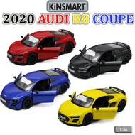 Kinsmart 1:36 2020 Audi R8 Coupe Diecast Vehicle Model RIC (19910) Collection Toys for Kids Diecast 