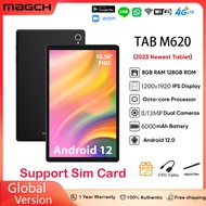 MAGCH M620 Tablet Android 12.0 8GB RAM 128GB ROM 10.36 Inch 6000mAh Dual 4G LTE WIFI Table PC With N