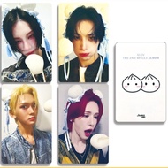 4pcs XLOV I ONE The 2nd Single Album Lomo Cards I'mma Be WUMUTI RUI Photocards Cheer Card KPOP Idols