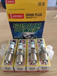 Bộ 4 Bugi DENSO Iridium IK16 IK20 IK20TT Xe Vios Altis Yaris camry Accent Cerato Elantra honda Civic