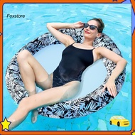 FOX- Inflatable Pool Float for Adults Mesh Pool Lounger Float Summer Swimming Pool Lounge Chair Beac