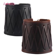 [Lohobby] Soft Leather Arm Armor Cuff Wrist Protector Gauntlet Bracer for Women Men