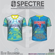Spectre | Monsoon 7s 2019 Rugby Tournament | Official Referee Merchandise | Round Neck Tee