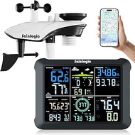 Sainlogic WiFi Smart Weather Station SA9 with 24H/ 7Days Accurate Weather Forecast by Weatherseed® A
