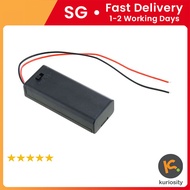 2x AA Battery Holder with Switch