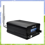 (ICTE) CZE-7C 7W Long Range FM Transmitter High-Quality Wireless FM Transmitter Conference Stereo FM