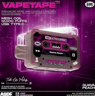 !! VAPETAPE 12K Guava Peach VapeTape 12000 Puffs Malaysia Vape Tape