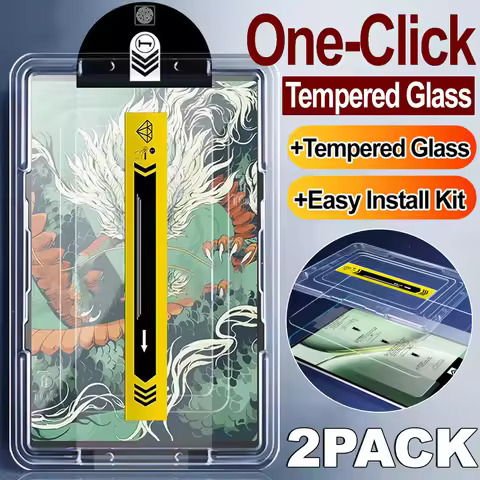 For Lenovo Legion Y700 Gen 4 9H Hardness Tempered Glass Screen Protectors with Easy Install Kit for 