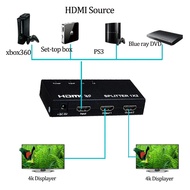 Support 1080P、4kx2K、3D--- 2/4/8 Port 1x2/1x4/1x8 HDMI splitter/hub/switch/multi------1 input 2 output、 1 input 4 output、