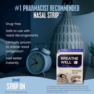 Breathe Well Nasal Strip Breathe Right Ship From