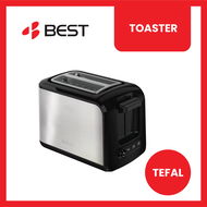 Tefal 2 Slices Bread Toaster Stainless Steel TT410D