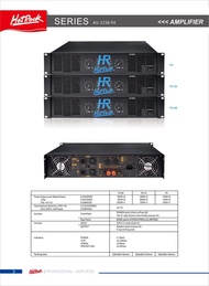 พาวเวอร์แอมป์ เครื่องขยายเสียง Hot Rock Power Amplifier รุ่น P4 P4-35  P4-60