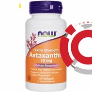 Now ASTAXANTHIN NOW FOODS ASTAXANTHIN 10MG 10MG 60 CAPS
