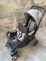 Blue Baby double baby car Stokke Graco 豪華舒服好推 Chicco BB車 Baby car 嬰兒手推車 送媽媽 奶粉袋 Britax