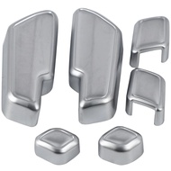 6Pcs Chrome Car Door Seat Adjust Buttons Switch For Mercedes-Benz E Class W204 W205 W212 W218 X204