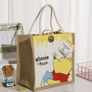 [Hàng mới về] Túi xách Túi tote Gấu dâu Lotso chính hãng vải canvas  làm quà tặng sinh nhật quà tặng