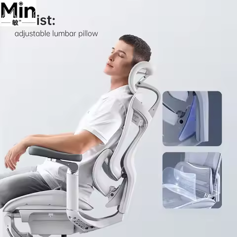 SIHOO S300 OEM Ergonomic Office Chair, Mesh Executive Boss Swivel Chair with Footrest