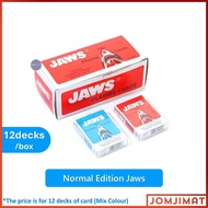 (12decks/box)Jaws III 1001 Casino Poker Playing Card 52 + 4 Joker/deck (Extra Thick) / Jaws Playing 