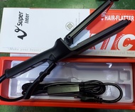 SUPER V INTER Ionic Hair-Flatter Dee Dee SU 389 เครื่องหนีบผม (ขนาดใหญ่) มีหวี กล่องแดง