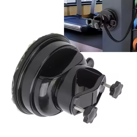 Wall Mount Massage Gun Holder Strong Suction Vacuum Cups Hand Free Self Massage Gun Holder for Almos