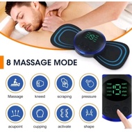 Electric Massager Mini Neck Massager Butterfly Model Massage Recharging Electric Neck Body Massager