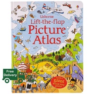 (Most) Satisfied. ! >>> lift the flap atlas by Alex Frith and Kate Leake หนังสือใหม่ English Book พร