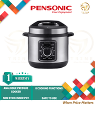 Pensonic 6.0L Analogue Electric Pressure Cooker | PPC-1809 (Multi Cooker Rice Cooker Stew Cooker Food Steamer 压力锅 高压锅)