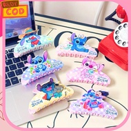 Jedai Premium Stitch Cute Acrylic | Korean Style Hair Clips | Anti-Break Hair Claw for Children & Ad