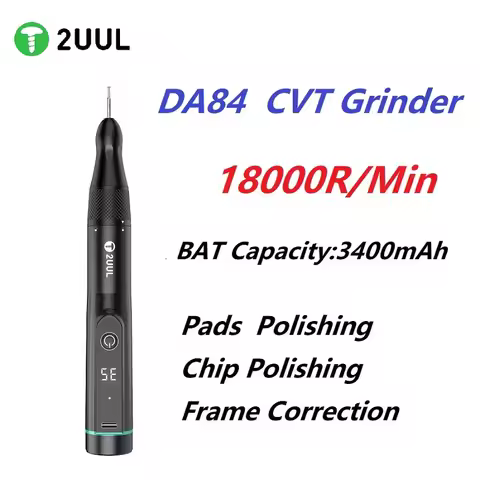 2UUL DA86 Mini Grinder U8 Drill Cordless Rotary Tool Easy to Operate Auto Last Gear Memory for Mobil