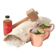 Ice Crushed Dry Set Ice Bag Ice Bag Ice Bag Ice Mallet with Canvas Pure Cotton Crushed Ice Bag Knock