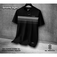 KATUN Seventy EIGHT Men's Short Sleeve Cotton T-Shirt Short Sleeve Combad 24s T-Shirt GFD202527