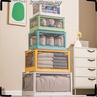 INHO L40-73cm (26-143 Litre) 5 Door Opening Transparent Large Foldable Stackable Storage Box