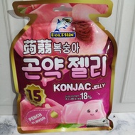 CAPTAIN DOLPHIN KONJAC JELLY PEACH FLAVOR 300g HALAL