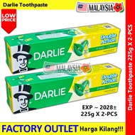 ใEXP-2028ใ Darlie Toothpaste Value Pack ( 225g ) 100% Original Genuine Darlie Product / Ubat Gigi D