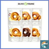 Olive Young Delight Project Bagel Chips Low Calorie Korean Snacks / Honey Butter /Garlic Butter / Real Pizza /Choco Cinnamon / Corn soup