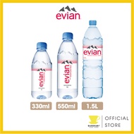 Evian Mineral Water 24 x 330ml / 24 x 500ml / 6 x 1.5L - Best Before Date (Description)