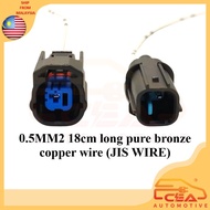 1PCS 1 PIN SUITABLE FOR HONDA HD K20 K24 CITY SEL JAZZ ODYSSEY ENGINE KNOCK SENSOR SOCKET 1pin