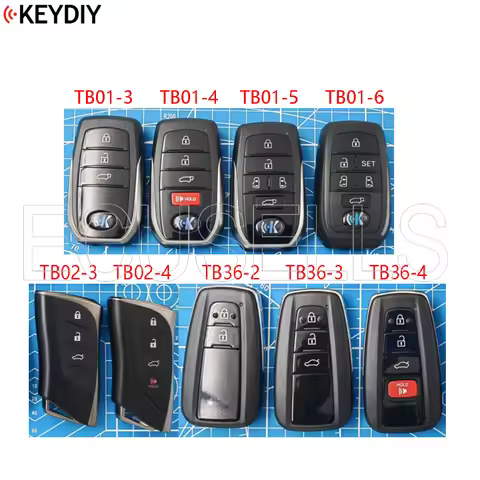 KEYDIY KD 8A TB Smart Key Remote TB01 TB02 TB36 for Toyota Corolla RAV4 for Lexus ES GS FCCID:0020 0